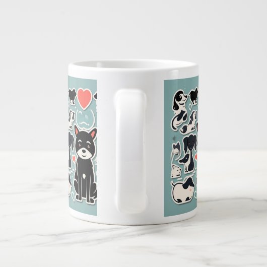 Dog pose Specialty Mok (Achterkant)