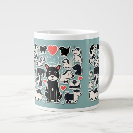 Dog pose Specialty Mok (Voorkant rechts)