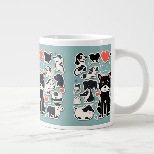 Dog pose Specialty Mok (Rechts)