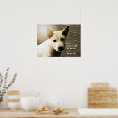 Dog Poster, Hondenliefhebber Gift Poster (Keuken)