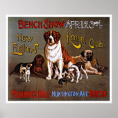 Dog Poster Print: New England Kennel Club 1890 (Voorkant)