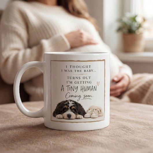 Dog Pregnancy Announcement Koffiemok