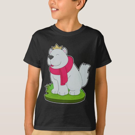 Dog Prince Crown T-shirt (Voorkant)