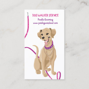 Dog Products Dropship Brand Print on demand store Visitekaartje