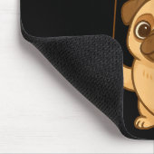 Dog Pug 67 Meme Six Seven Balloon Funny Gen Alpha  Muismat (Hoek)