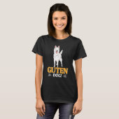 Dog Pun White German Shepherd T-shirt (Voorkant volledig)