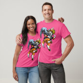 Dog Punk Rocker Cartoon Fox Furry T-shirt (Unisex)