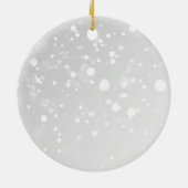 Dog Puppies Cat Pet Photo First Christmas Keepsake Keramisch Ornament (Achterkant)