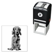 Dog Puppy Cutest Cocker Zelfinktende Stempel (In situ)