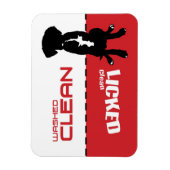 Dog Puppy Dishwasmachine Magnet - Gematureerd Scho Magneet (Verticaal)