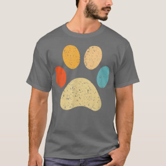 Dog Puppy Paw Print Dog Mam Cute  Hondenliefhebber T-shirt