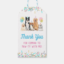 Dog Puppy Paw-ty Birthday