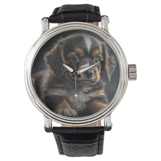 Dog, Puppy,Pet Horloge (Voorkant)
