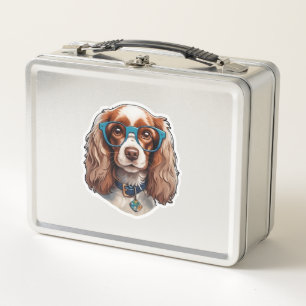 Dog Puppy Pooch Schattige Grappig Brillen Studeren