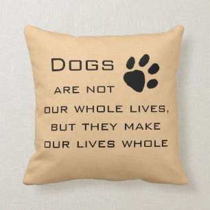 Dog Quote Kussen