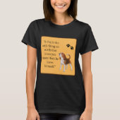 Dog Quote T-shirt (Voorkant)