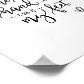 Dog Quote Wine Modern Art Hand Lettered Typography Poster (Hoek)