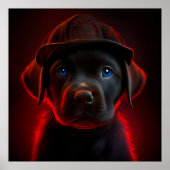 Dog Red Poster (Voorkant)