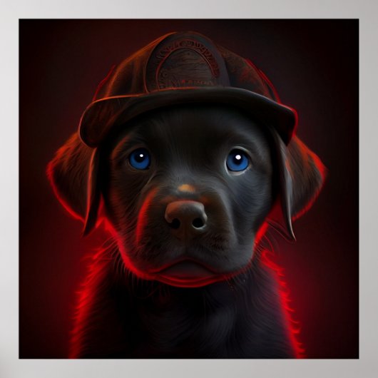 Dog Red Poster (Voorkant)
