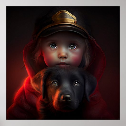 Dog Red Poster (Voorkant)