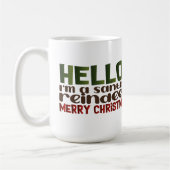 Dog Reindeer Mug Koffiemok (Links)