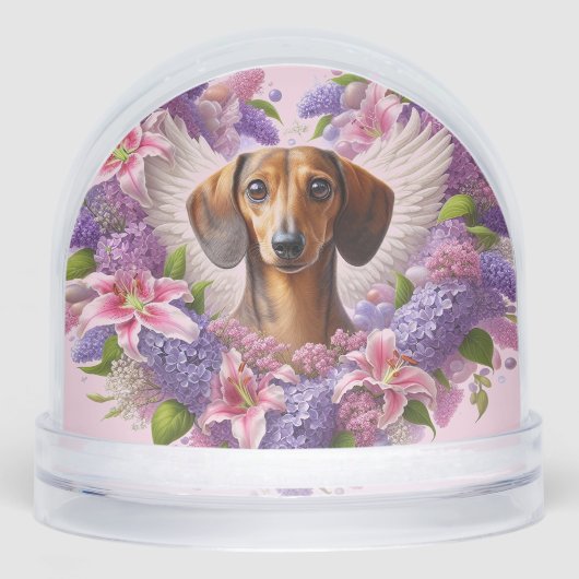 Dog Remembrance Teckel Sneeuwbol (Voorkant)