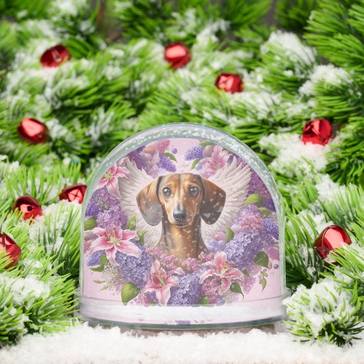 Dog Remembrance Teckel Sneeuwbol (Kerstmis)