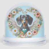 Dog Remembrance Teckel Sneeuwbol (Voorkant)