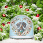 Dog Remembrance Teckel Sneeuwbol (Kerstmis)