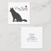 Dog Rescue and Adoptions Square Visitekaartje (Voorkant / Achterkant)