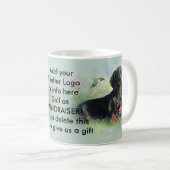 Dog RESCUE FUNDRAISER Koffie Mok Cup (Voorkant rechts)
