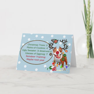 Dog Rescue Holiday Kaart