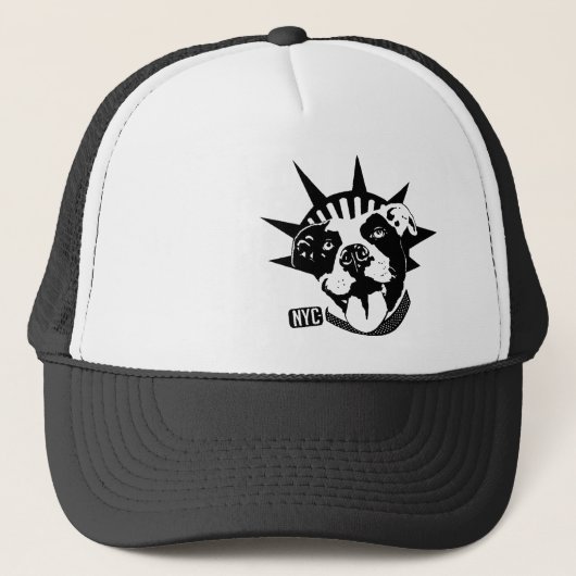 Dog Rescue NYC Trucker Hat Pet (Voorkant)