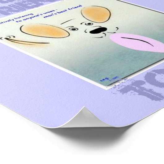 Dog Rescue Poster (Hoek)