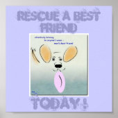 Dog Rescue Poster (Voorkant)