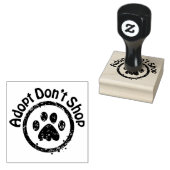 Dog Rescue - Rubber Stamp niet aanschaffen Rubberstempel (Gestempeld)