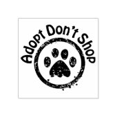 Dog Rescue - Rubber Stamp niet aanschaffen Rubberstempel (Afrduk)