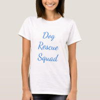 Dog Rescue Squad Team Custom Blauw Huisdier Ouder 