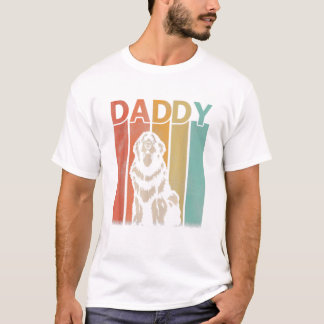 Dog Retro Daddy T-shirt