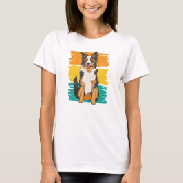 Dog retro t-shirt