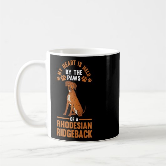 Dog Rhodesian Ridgeback Koffiemok (Links)