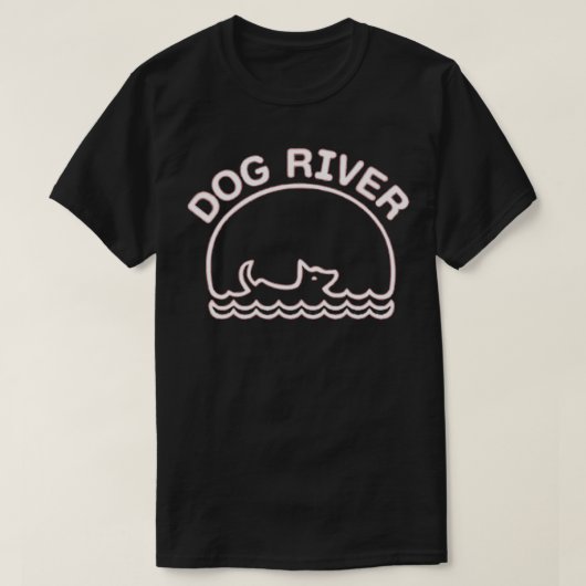 Dog River Hockey Team T-shirt (Design voorkant)