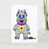 Dog Robot Kaart (Achterkant)