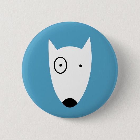 Dog Ronde Button 5,7 Cm (Voorkant)
