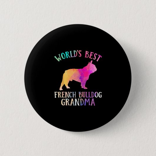 Dog Ronde Button 5,7 Cm (Voorkant)