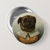 Dog Ronde Button 7,6 Cm (Voorkant /achterkant)