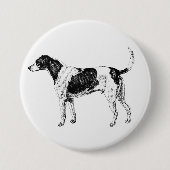 Dog Ronde Button 7,6 Cm (Voorkant)