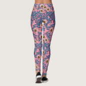Dog roos patroon leggings (Achterkant)