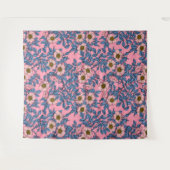 Dog roos patroon wandkleed (Voorkant (horizontaal))