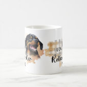 Dog Rottweiler Pet Coffee Mok, Cup Koffiemok (Center)